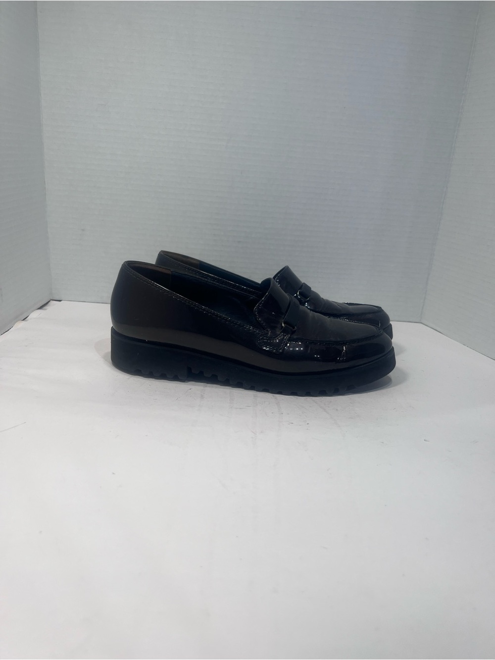 Paul Green Black Patent Leather Loafers
